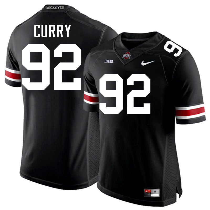 Caden Curry Ohio State Buckeyes Jersey College Football Uniforms-Black